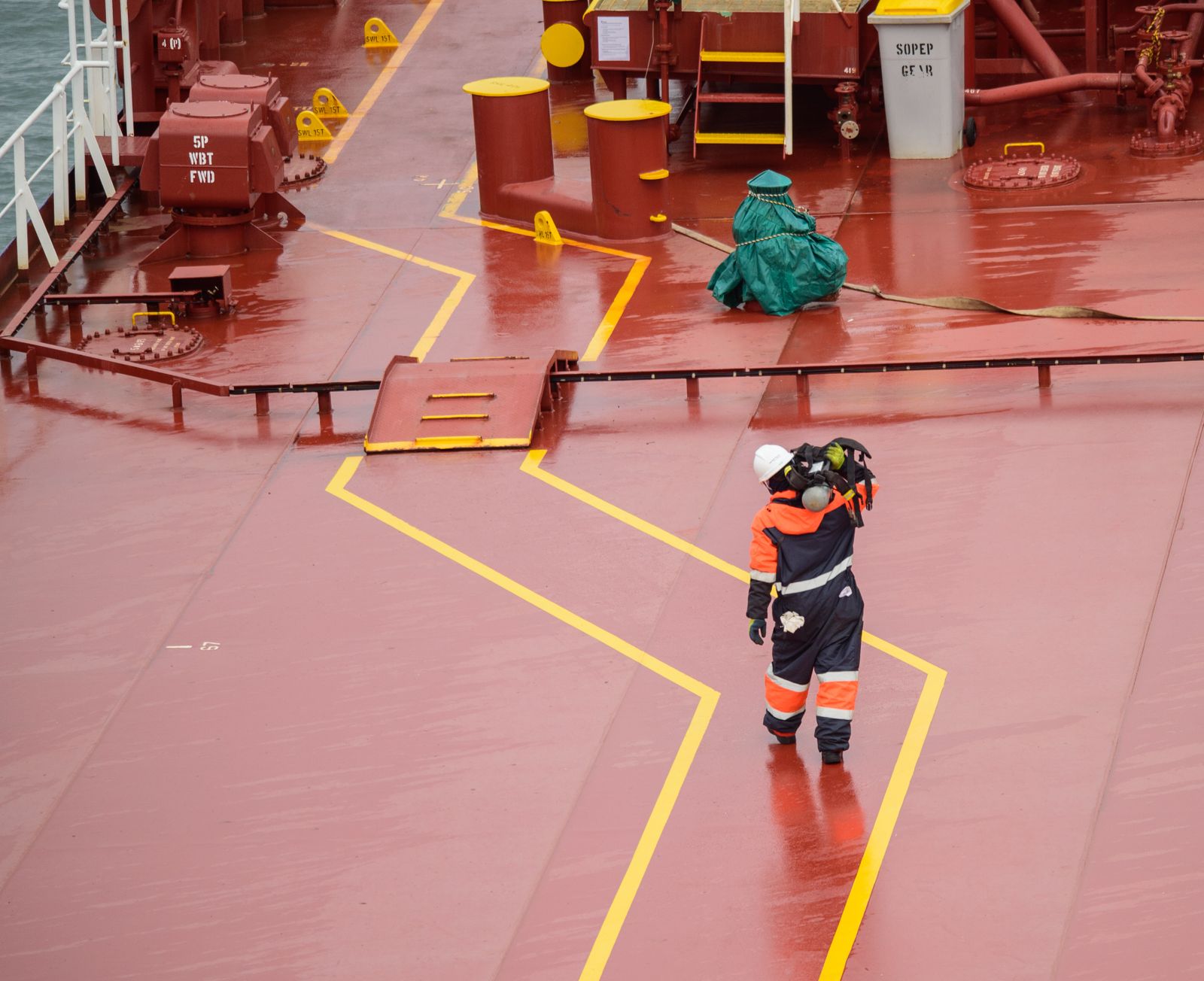 Shipboard safety in practice