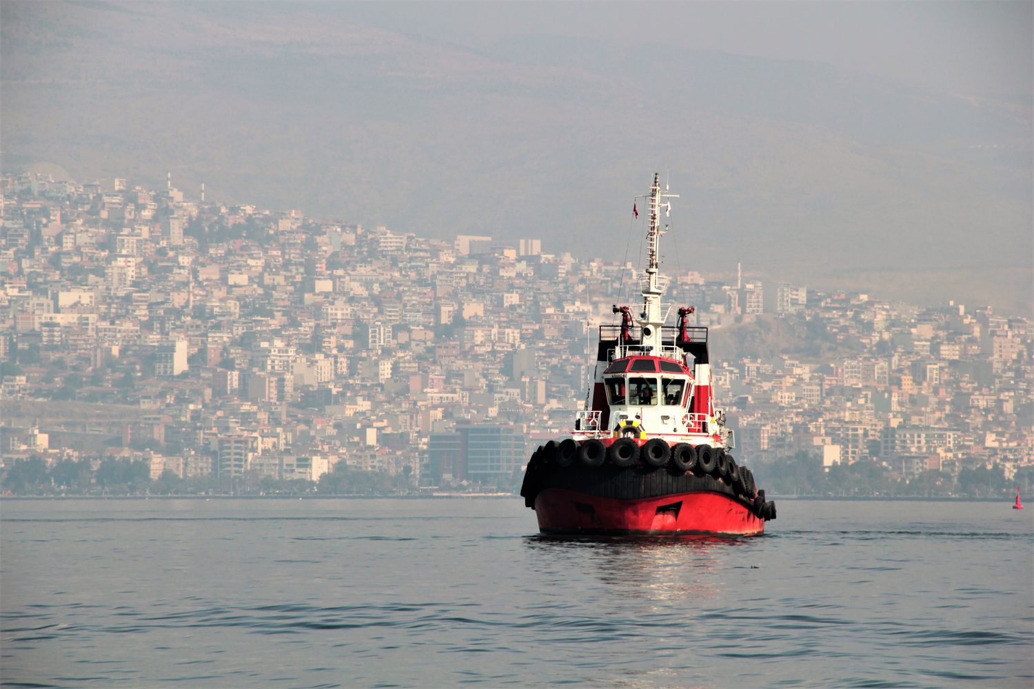 tugboat on the ocean